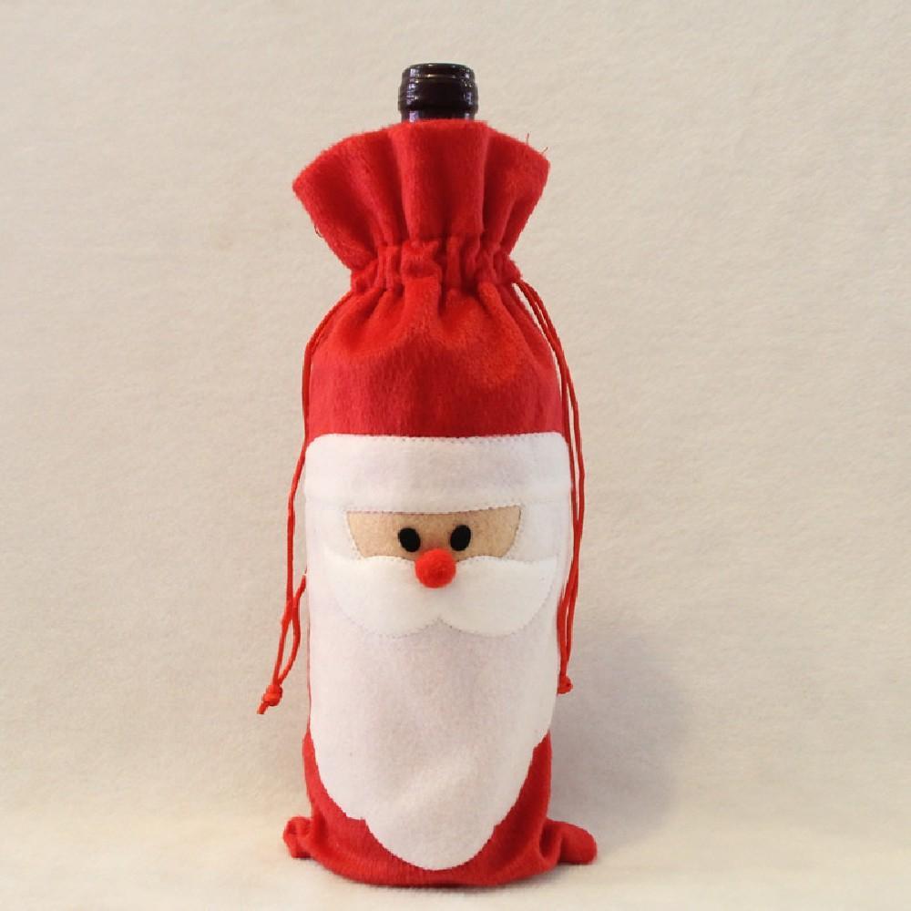 Decorative Christmas Wine Bottle Cover Bag - Theone Apparel