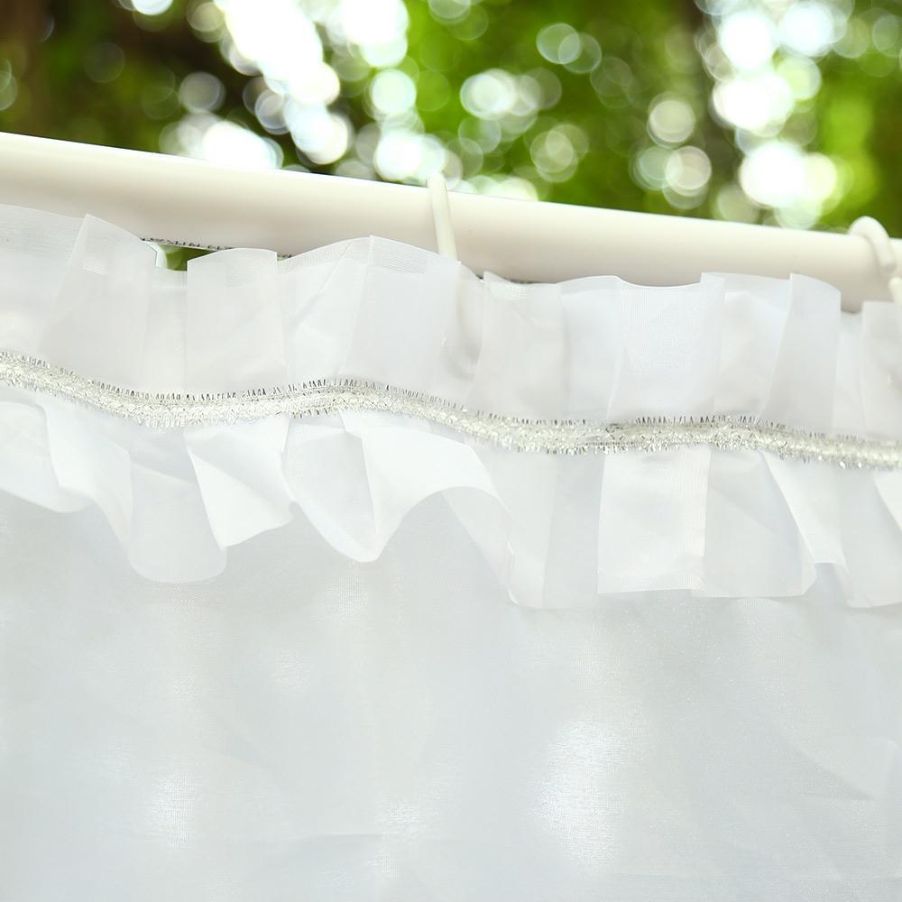 Lace Mould-proof Decorative Shower Curtain