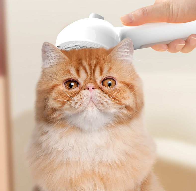 Self Cleaning Pet Comb With Built In Mist Humidifier