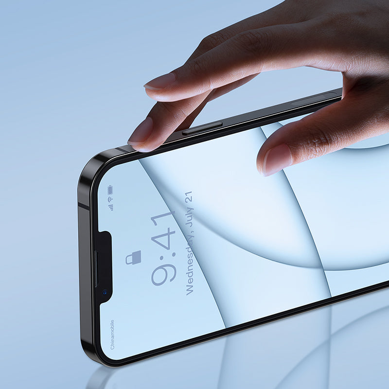 HD CNC Tempered Glass Screen Protector Set For iPhone Models