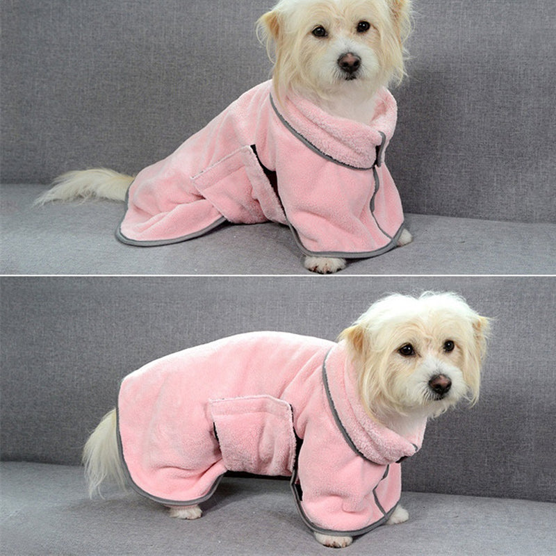 Quick Drying Microfiber Pet Bath Towel For Dogs And Cats