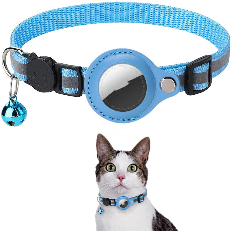 Reflective Waterproof Pet Collar With AirTag Holder Case - THEONE APPAREL
