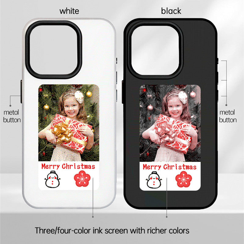 E Ink Style Mirror Phone Case With Protective Features