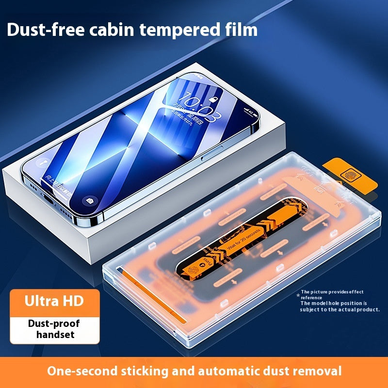 Dust Free Tempered Glass Screen Protector With Anti Fingerprint Coating