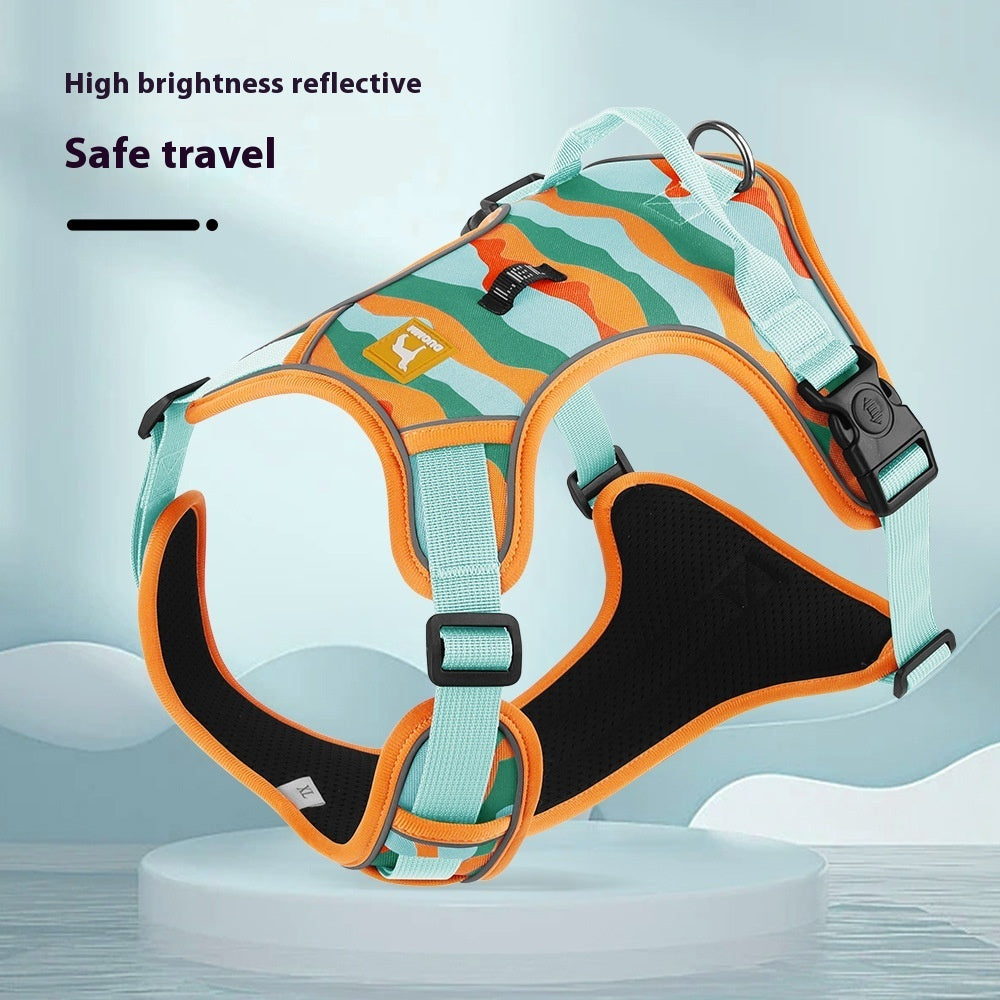 Dog Chest And Back Reflective Commuter Hand Holding Rope - THEONE APPAREL