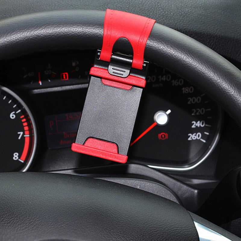 Universal Steering?Wheel Clip Phone Holder For Safe Hands?Free Driving