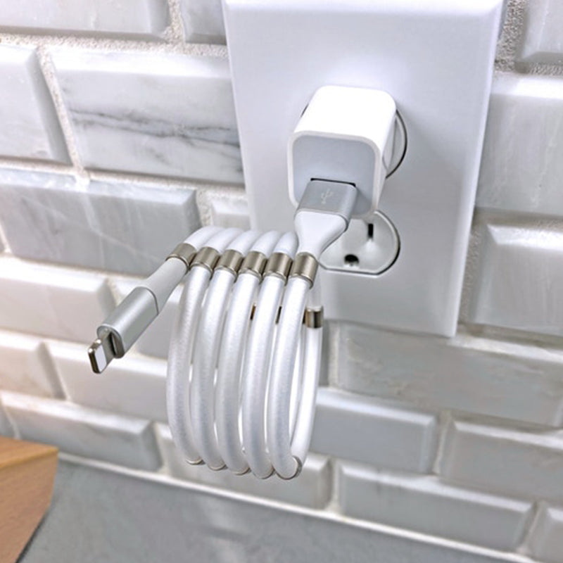 Magnetic Fast?Charging Data Cable With Multiple Connector Options