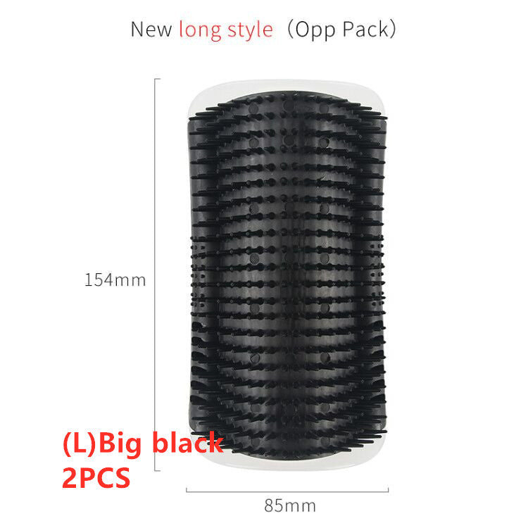 Cat Self Grooming Wall Brush For Easy Hair Removal