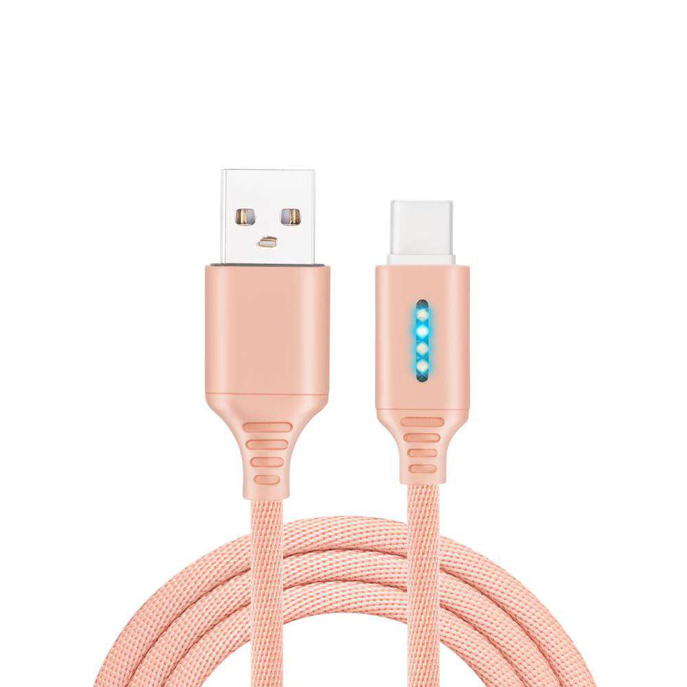 Durable Fabric Woven Fast Charging Cable With USB 2.0 Support