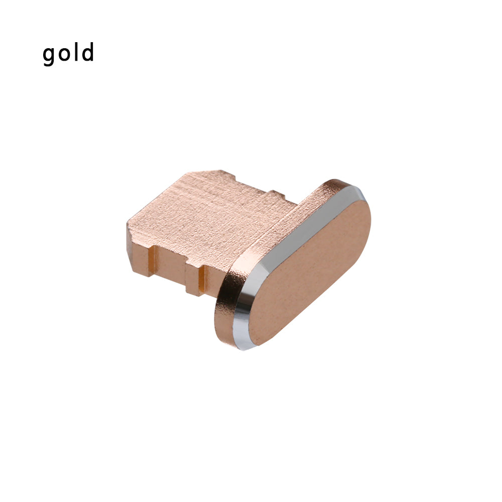 Aluminum Alloy Charging Port Dust Plug For Smartphones