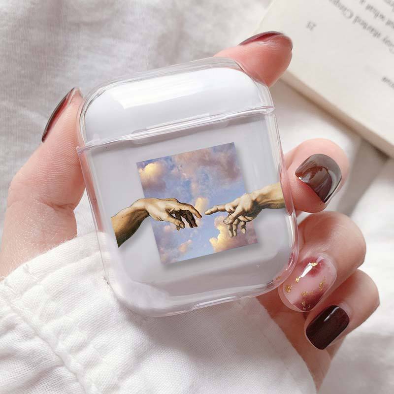 Transparent Shock Resistant Protective Case For Wireless Earbuds