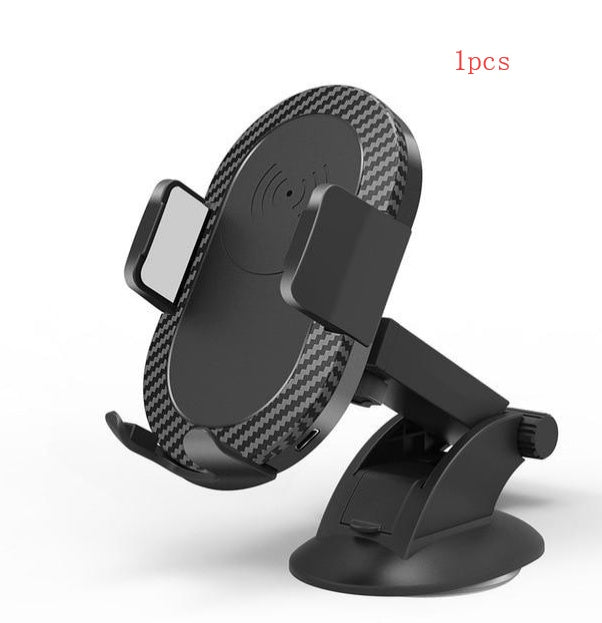Wireless Fast?Charging Car Phone Holder With Auto?Clamp And Multiple Mounts