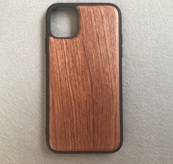 Natural Wood Protective Phone Case With Sleek Minimalist Design