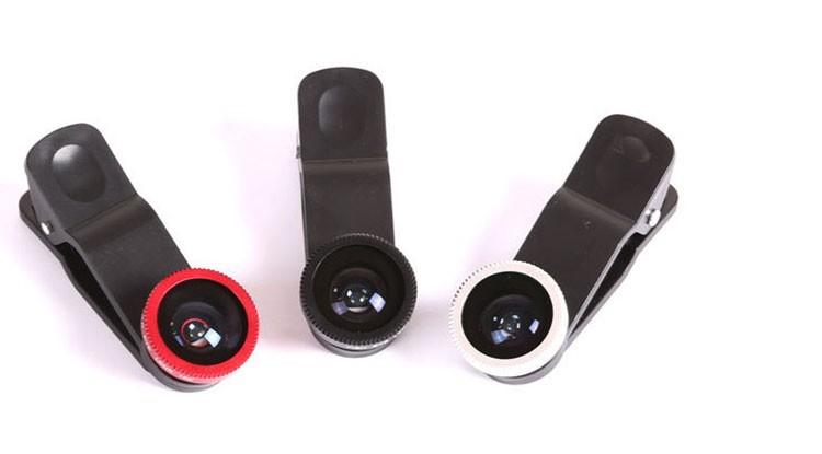 Mini Clip?On Camera Lens Attachment For Mobile Phones