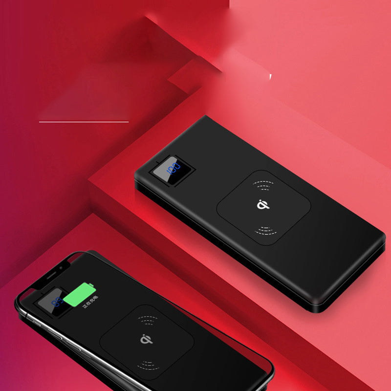 10000mAh Alloy Mobile Power Bank With LCD Display