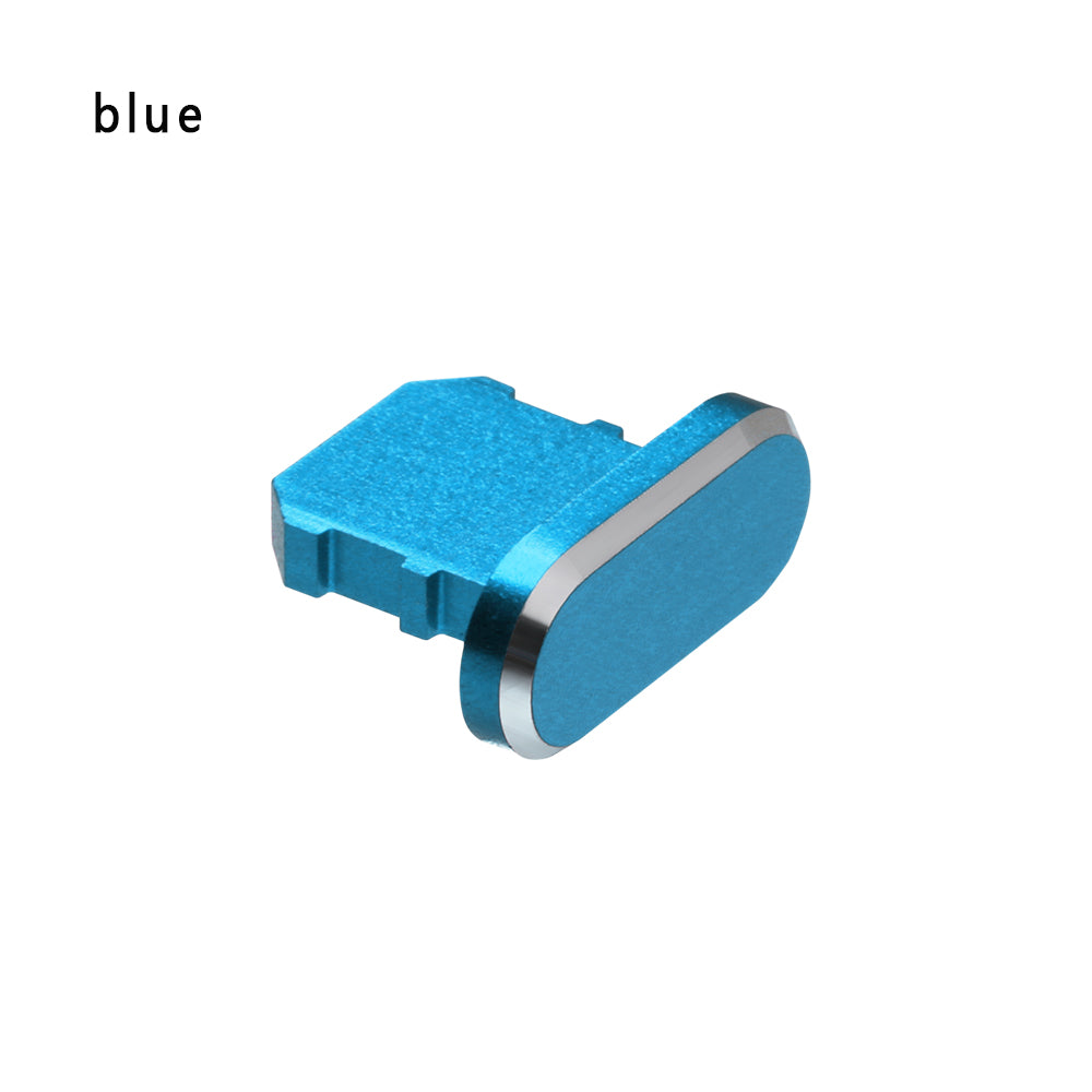 Aluminum Alloy Charging Port Dust Plug For Smartphones