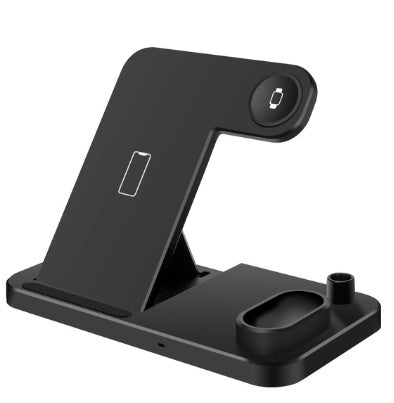 Foldable 4?in?1 Wireless Charging Dock For Phone Watch Earbuds Pencil