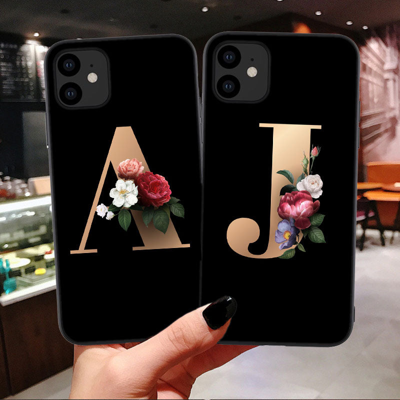 Colorful Alphabet Silicone Case With Fun Artistic Designs