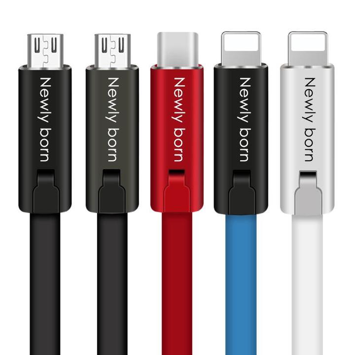 Universal 4A Fast Charging Cable For Apple Android And Type C