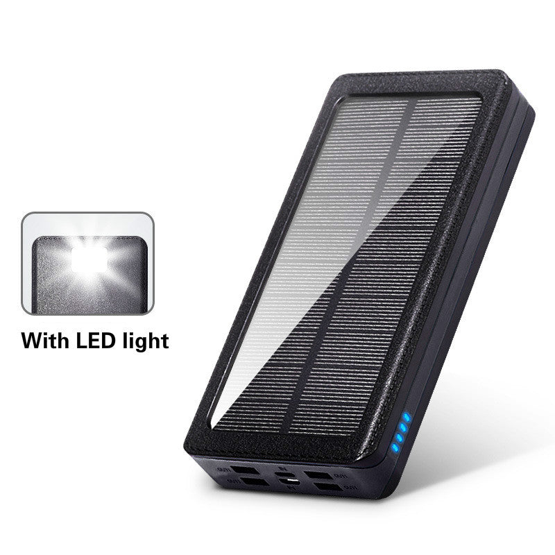 30000mAh Solar Power Bank With Rugged Design And Multi?Function Output