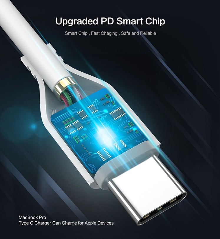 Ultra Fast USB C To Lightning Charging Cable For iPhone Models
