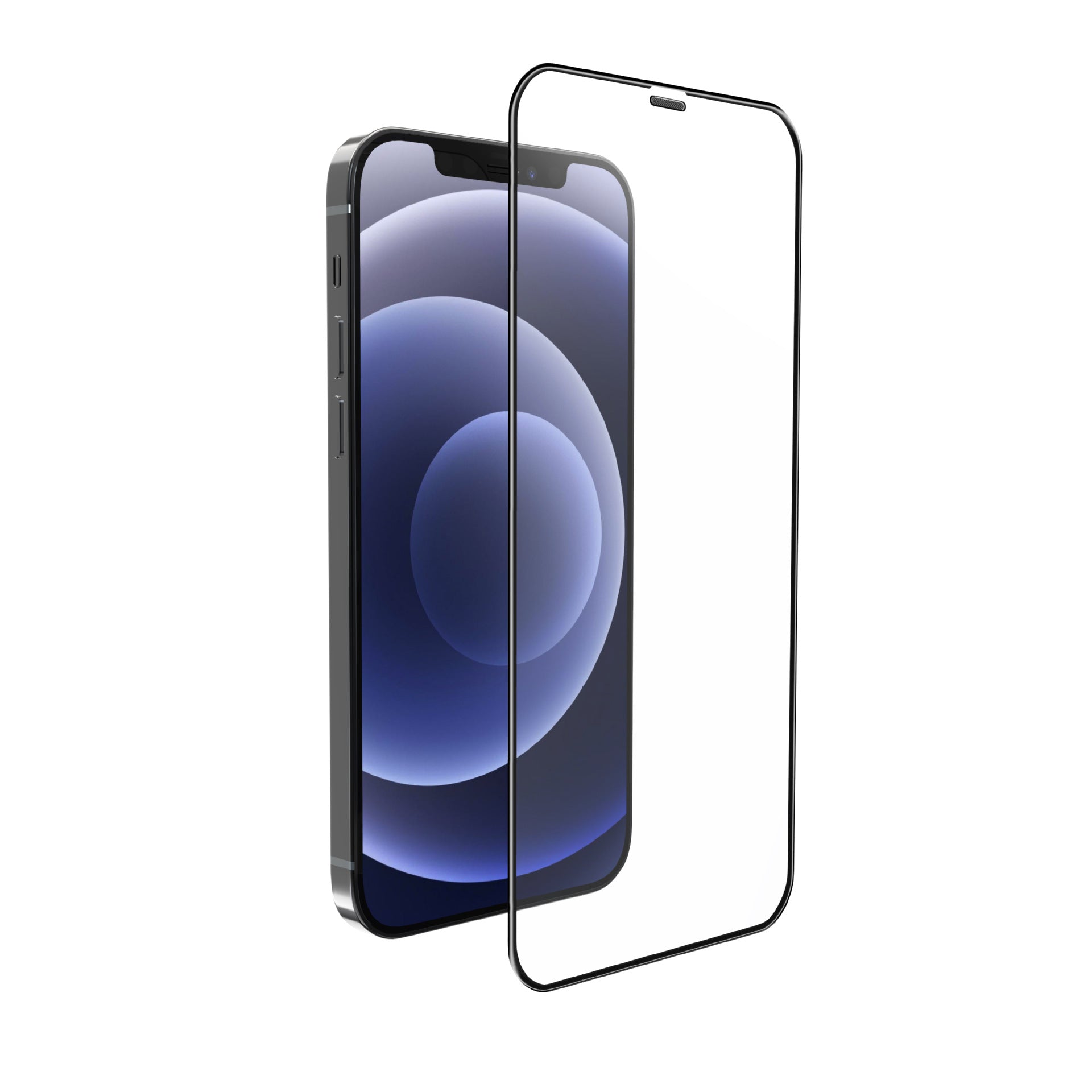 Full Screen Silkscreen Tempered Glass Protector For Smartphones