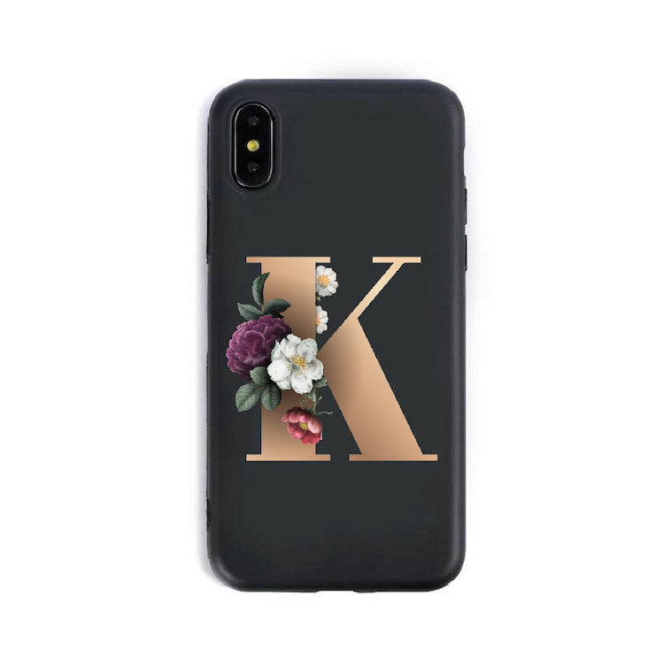 Colorful Alphabet Silicone Case With Fun Artistic Designs