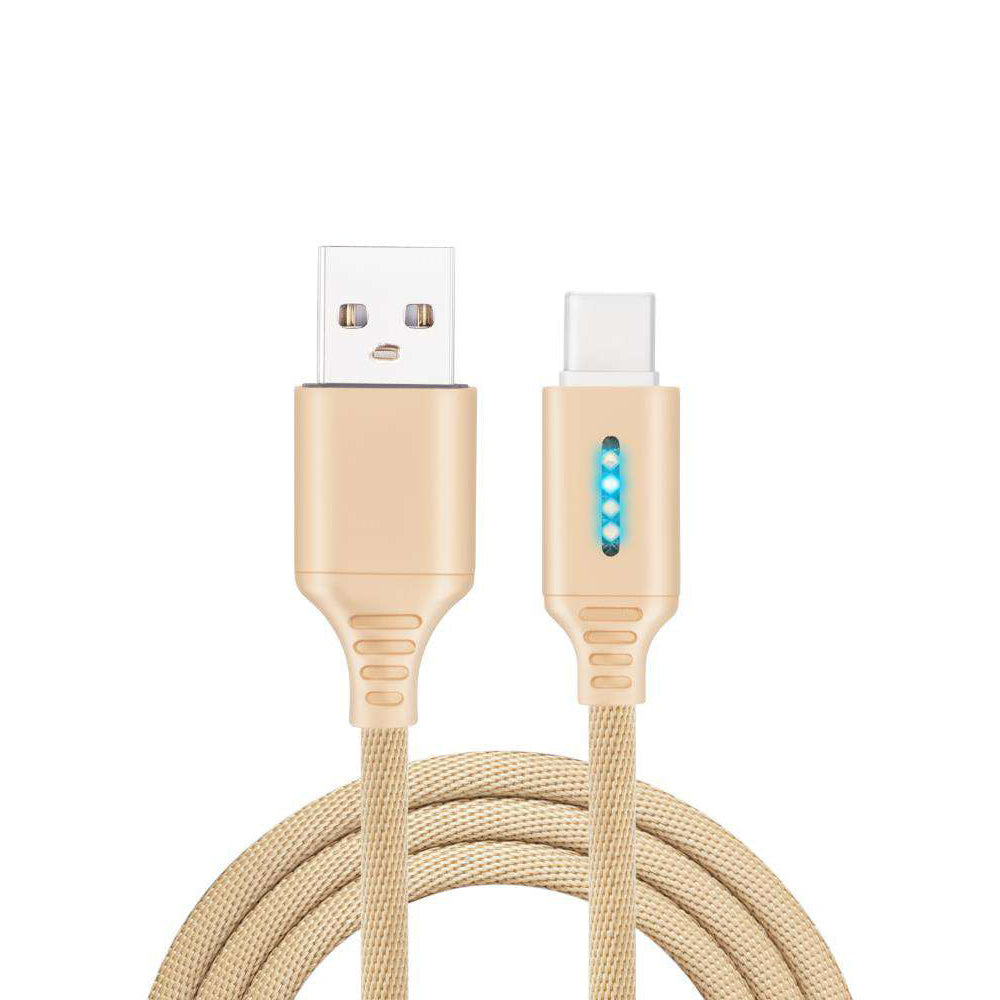 Durable Fabric Woven Fast Charging Cable With USB 2.0 Support