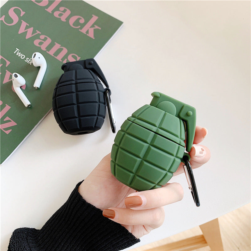 Cute Cartoon Silicone Earbud Case With Soft Protective Cover