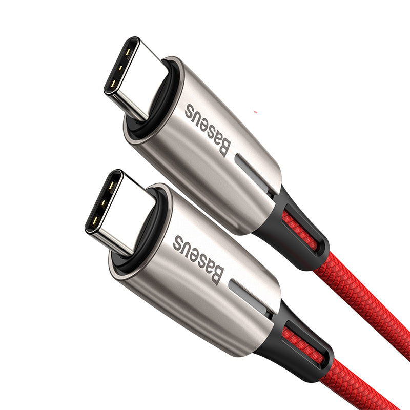 Dual Type C Fast Charging Cable With 60W PD Support