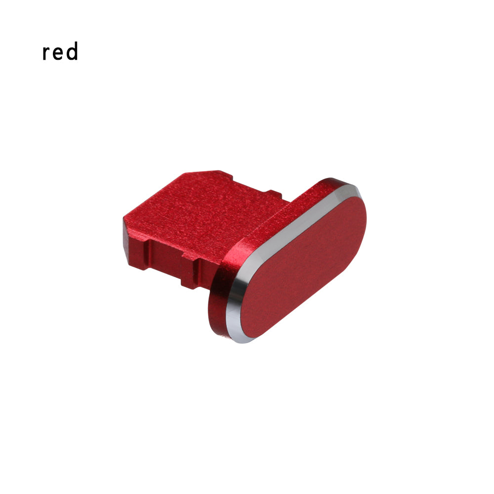 Aluminum Alloy Charging Port Dust Plug For Smartphones