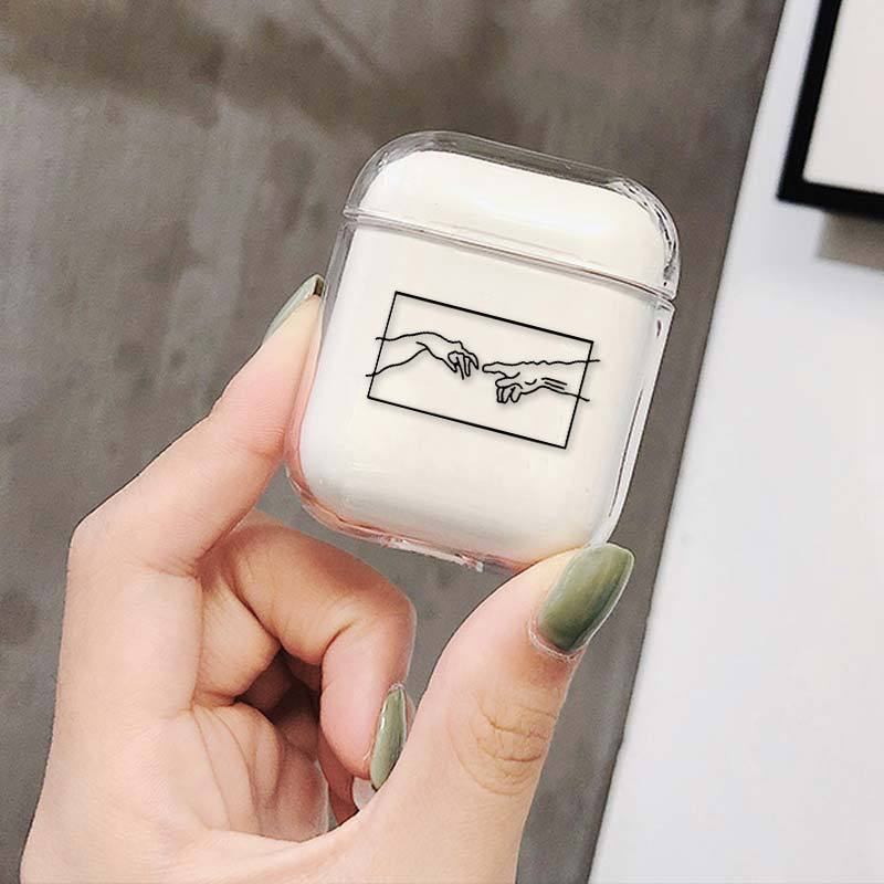 Transparent Shock Resistant Protective Case For Wireless Earbuds