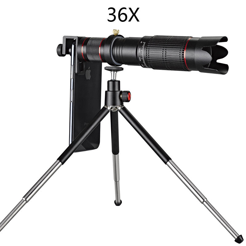 36X Long?Range Mobile Phone Telescope With Universal Compatibility
