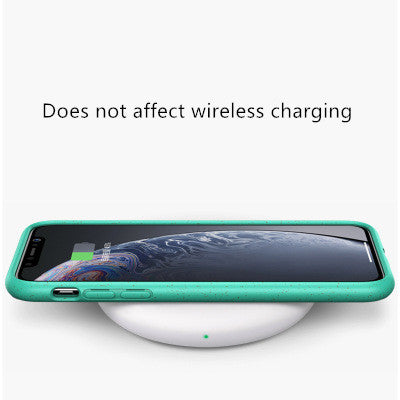 Anti?Drop Soft TPU Wheat Fiber Protective Phone Case For iPhone