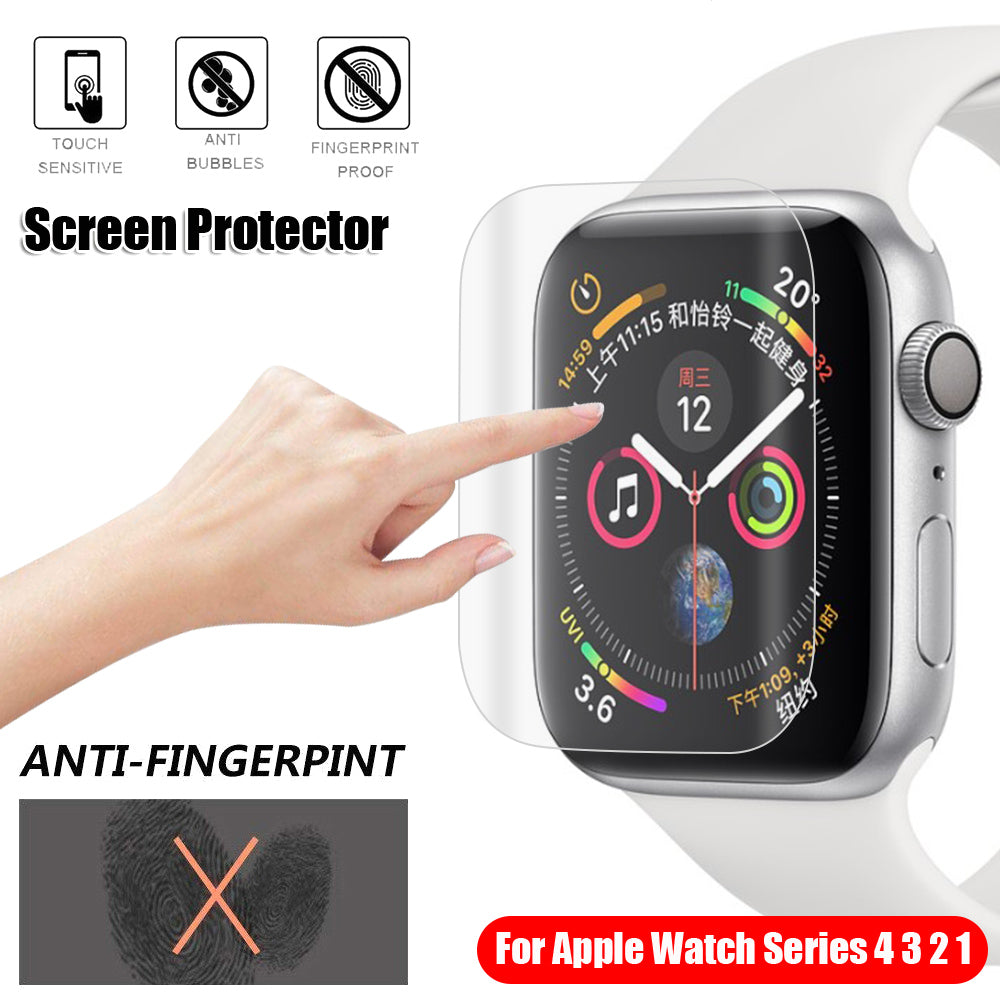 Full Coverage Hydrogel Watch Screen Protector For Smartwatch Models