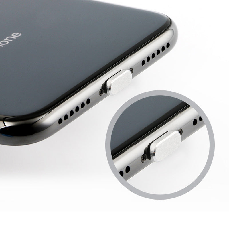 Aluminum Alloy Charging Port Dust Plug For Smartphones