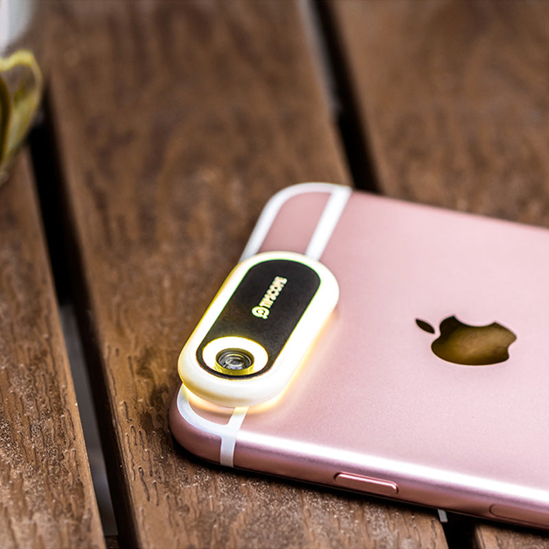 Portable Mobile Microscope Lens With LED And Slide Options