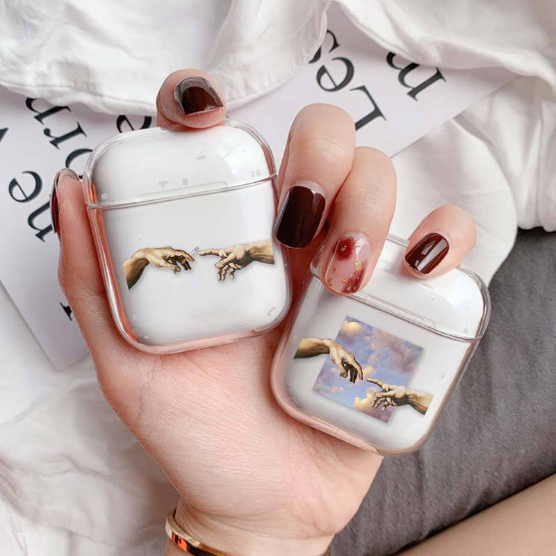 Transparent Shock Resistant Protective Case For Wireless Earbuds