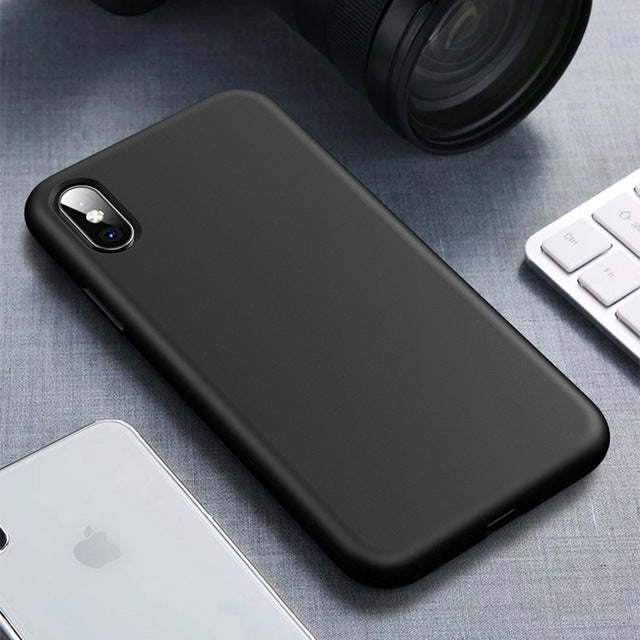 Anti?Drop Soft TPU Wheat Fiber Protective Phone Case For iPhone