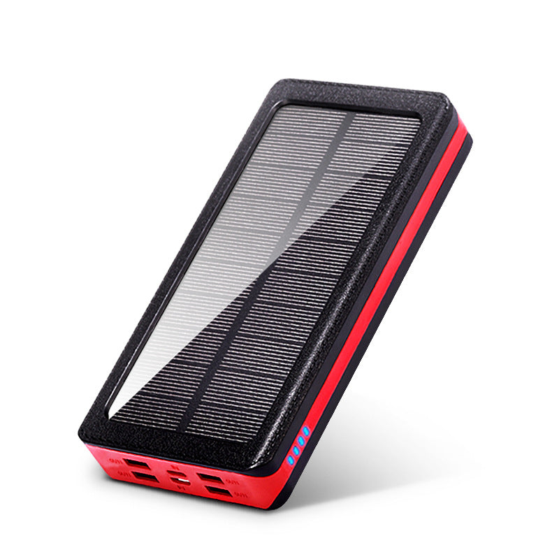 30000mAh Solar Power Bank With Rugged Design And Multi?Function Output