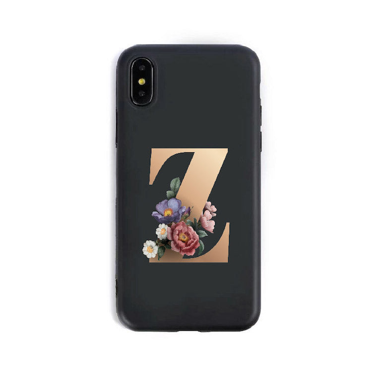 Colorful Alphabet Silicone Case With Fun Artistic Designs