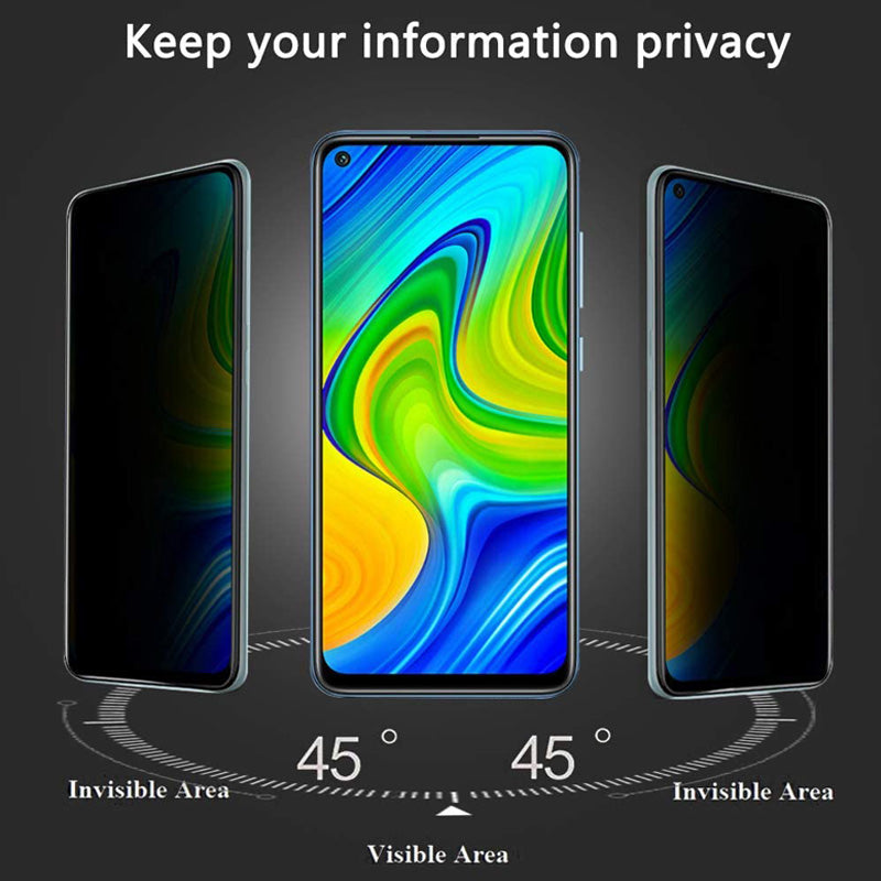 Privacy Tempered Glass Screen Protector For Multiple Smartphone Models