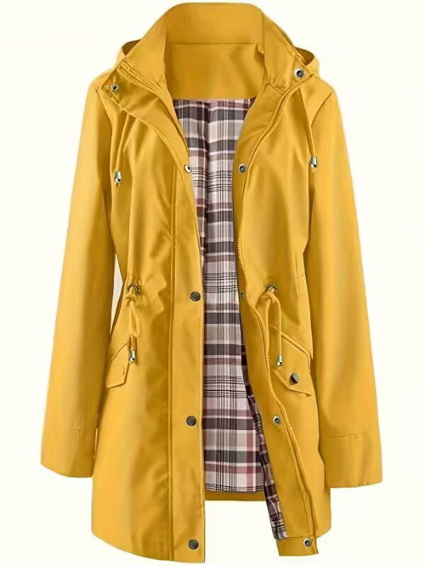 Lightweight Hooded Windbreaker Jacket For Active Outdoor Use And Travel