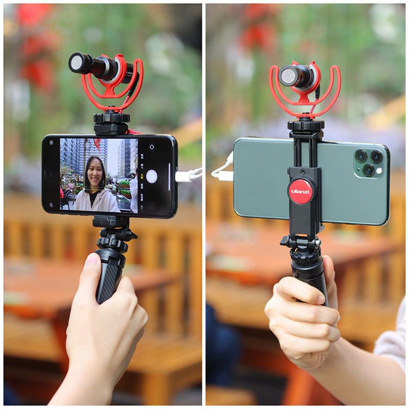 ULANZI ST?06 Adjustable Hot Shoe Phone Mount For Cameras And Tripods