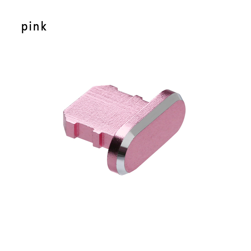 Aluminum Alloy Charging Port Dust Plug For Smartphones