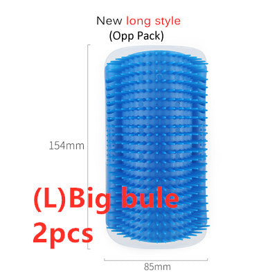 Cat Self Grooming Wall Brush For Easy Hair Removal