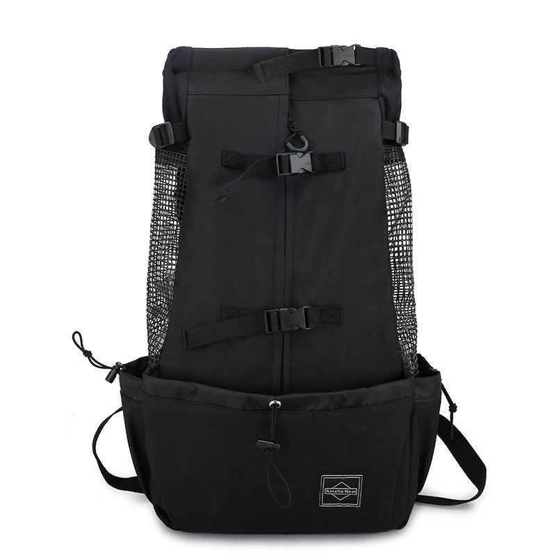 Double Shoulder Pet Carrier Backpack For Comfortable Travel - THEONE APPAREL