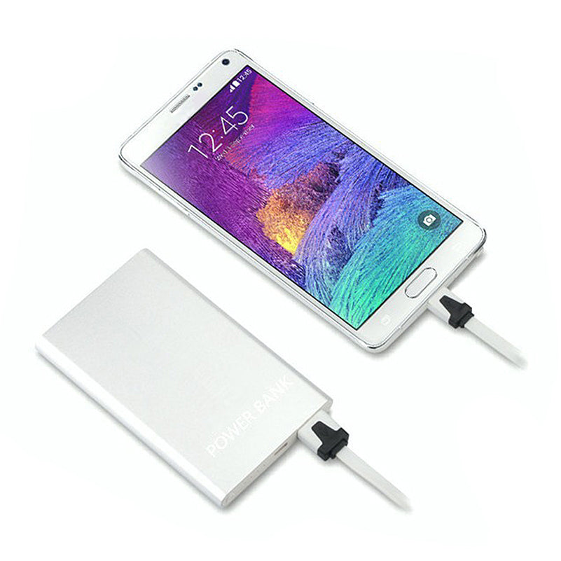 Ultra?Thin 4500mAh Alloy Power Bank With Slim Lightweight Design