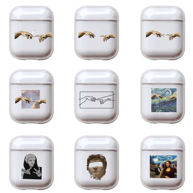 Transparent Shock Resistant Protective Case For Wireless Earbuds