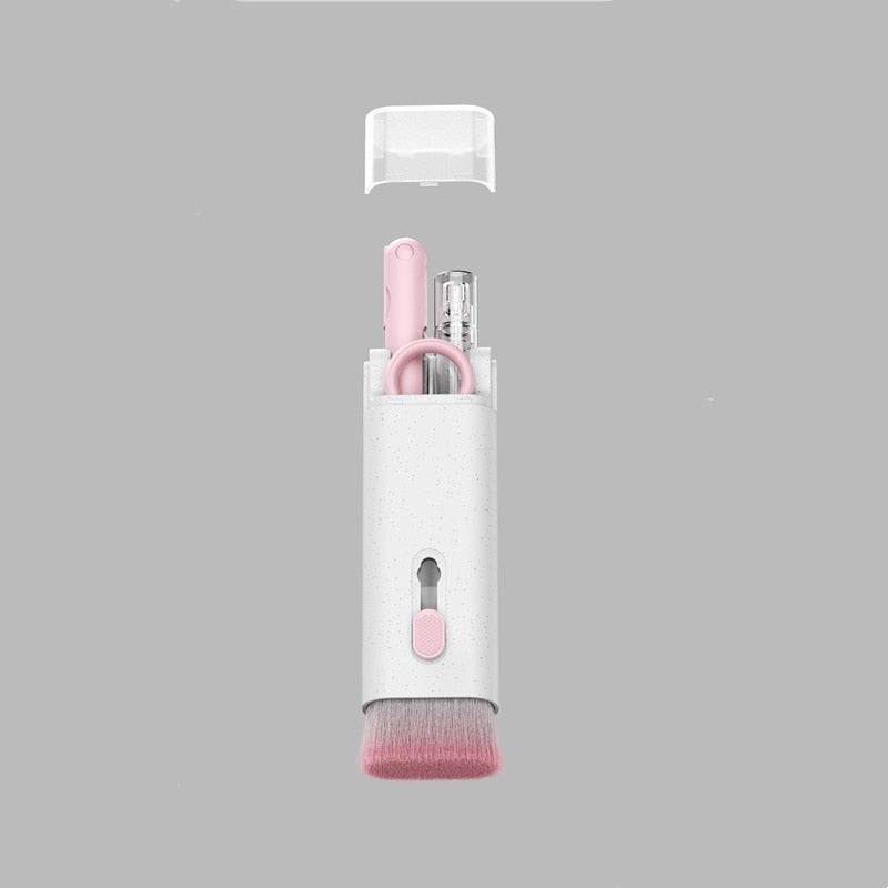 Six Piece Cleaning Kit For Earbuds Laptops Keyboards And Screens